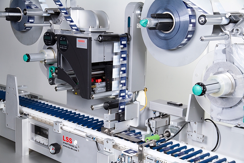 Tandem-Etikettierstation